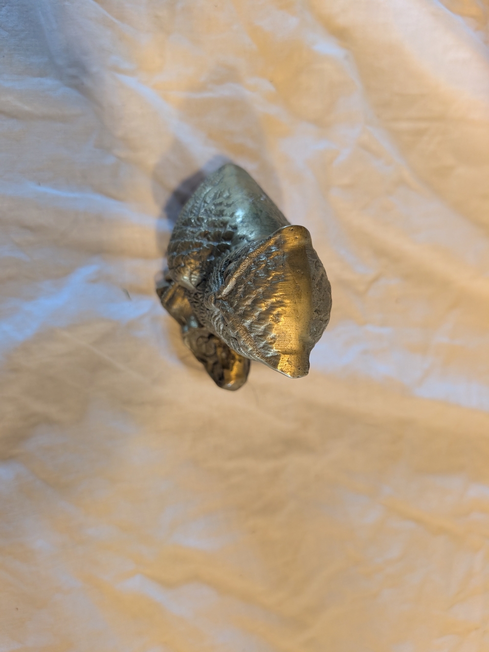 2/100$ Decorative Brass Owl Figurine in gold - Home Accent - Picture 2 of 6